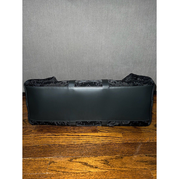 Louis Vuitton Keepall Bandouliere 50 Monogram Mesh Black See Through Travel Bag - Picture 10 of 10